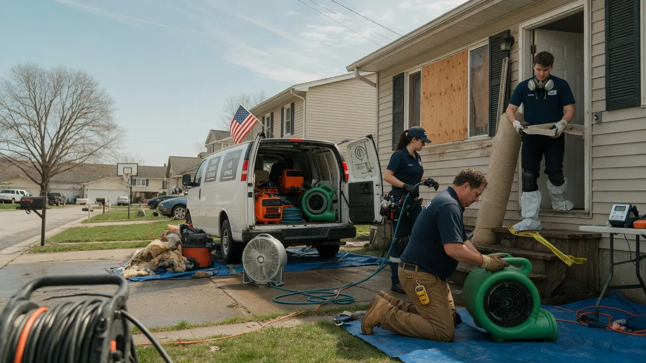 Water Damage Restoration in Spade, TX near me